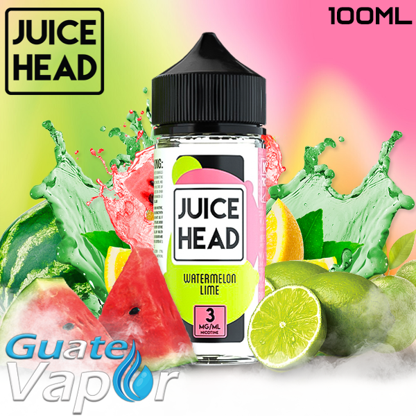 Watermelon Lime Juice Head 100ml (Disponibles en 0mg) GuateVapor