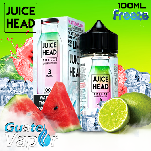 Watermelon Lime Freeze Juice Head 100ml GuateVapor