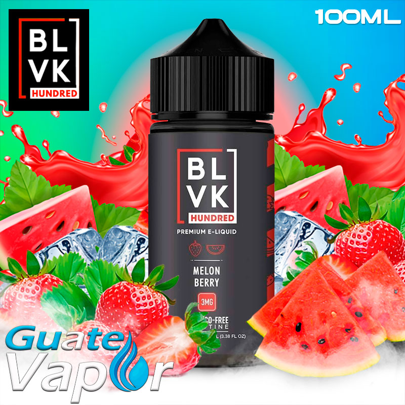 Melon Berry BLVK Hundred 100ml GuateVapor