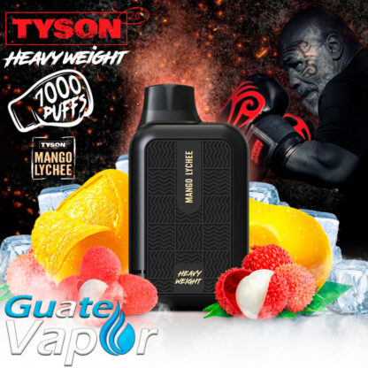 TYSON VAPE 2 0 By Mike Tyson Pod Desechable 7000 Puffs GuateVapor