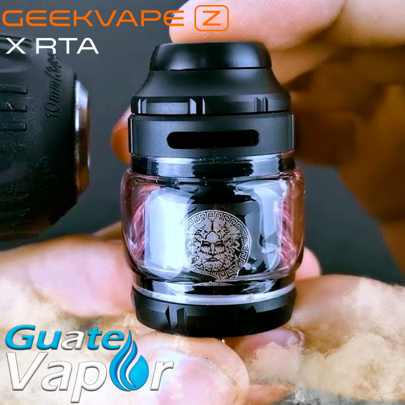 Black Blue Gold ZX RTA (ZEUS X) 2ML - GEEKVAPE Australia Legend