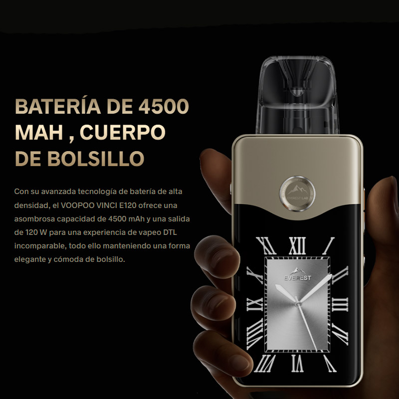 VooPoo Vinci E120 Pod Mod Kit - GuateVapor