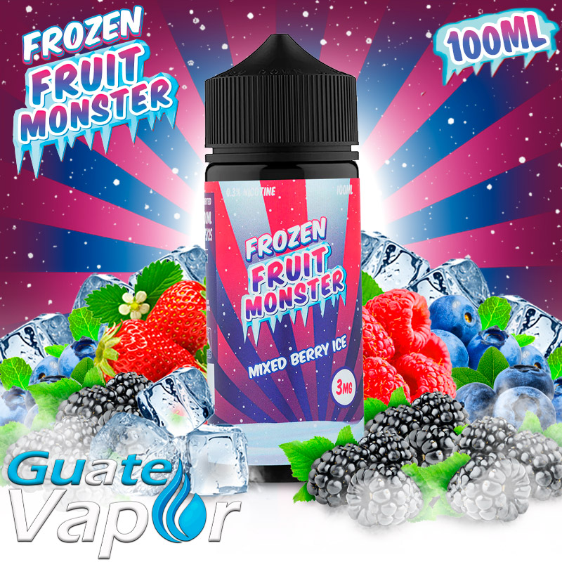 MIXED BERRIES BY FRUIT MONSTER 100ML - The Vape Center